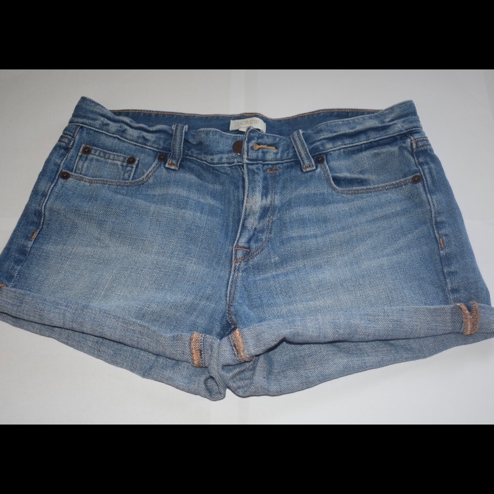J. Crew Jean Short Shorts